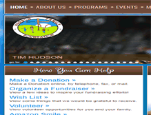 Tablet Screenshot of hudsonfamilyfoundation.com